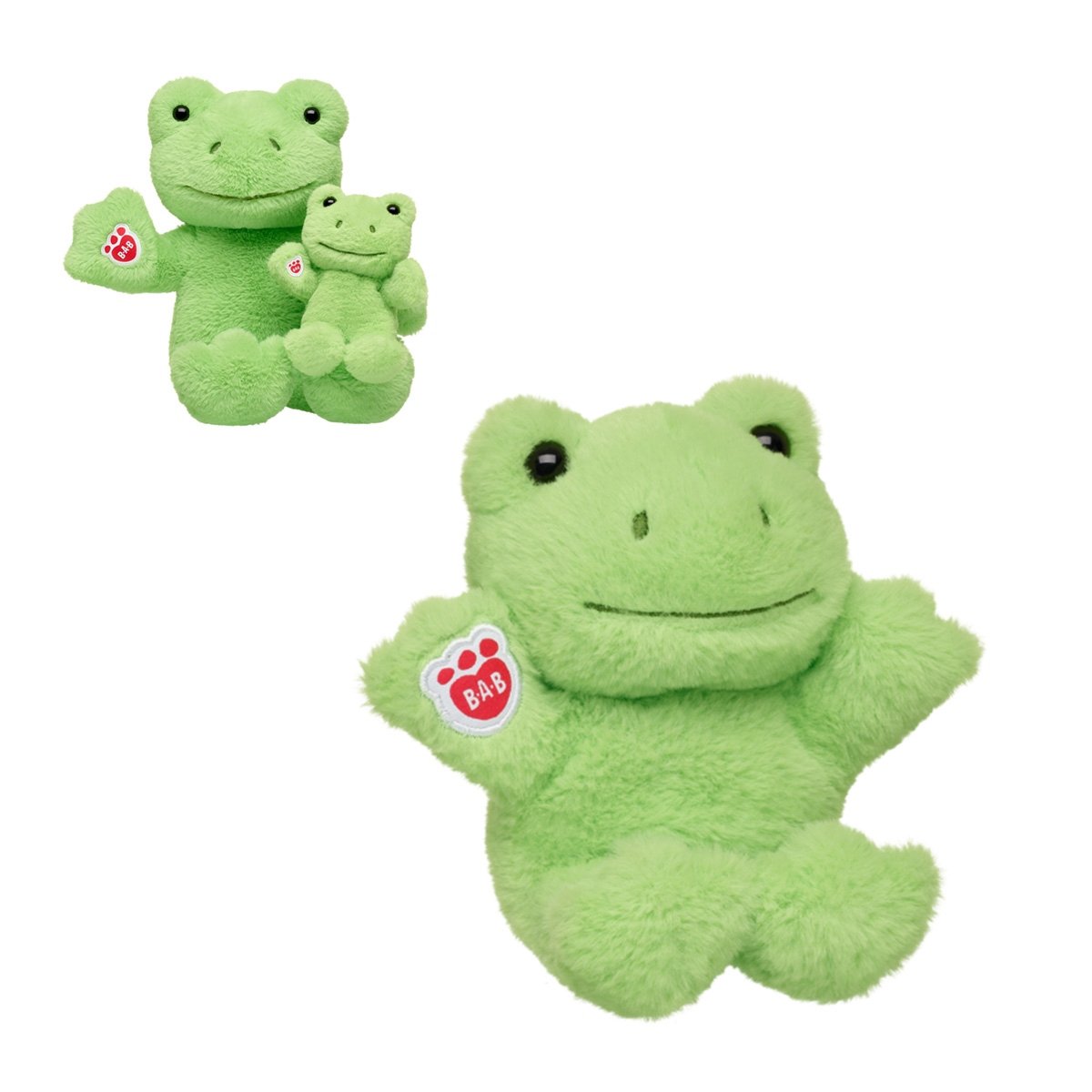 Mini Peluche Bean Rana Verde Build-A-Bear